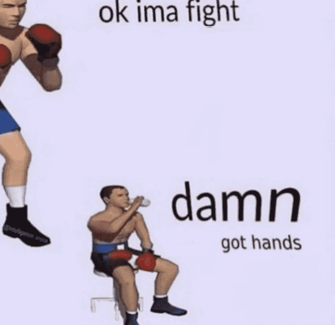 Damn Got Hands