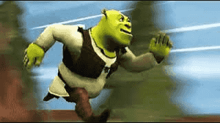Shrek Running