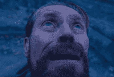William Dafoe Looking Up